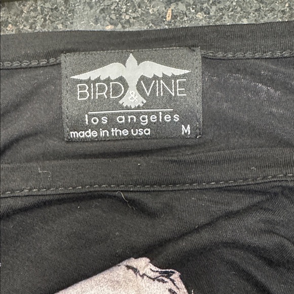 Black Heart Print Women's Tunic Top - Picture 6 of 6